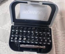 Brand New KOMAX Cordless Screwdriver with 32-Piece Bit Set