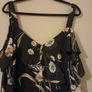 Floral dress with a waterfall jacket Image 3