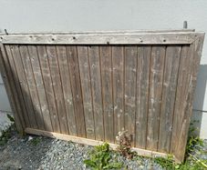Abwood pressure-treated double gates
