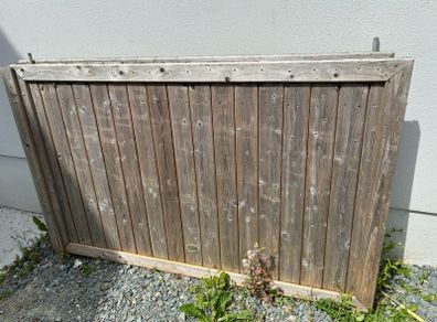 Abwood pressure-treated double gates