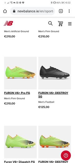 Furon v6+ pro football boots