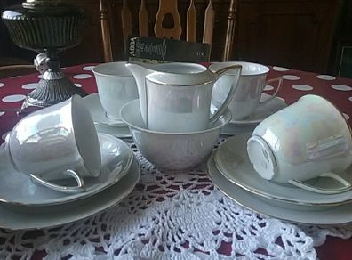 Lustre China Teaset