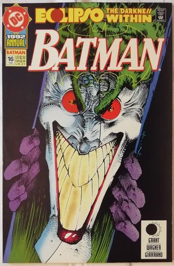Eclipso The Darkness Within: Three Issues DC Comics (1992)