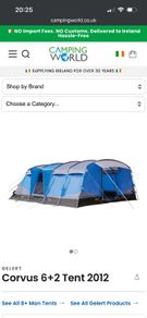 8 Man Tent  (needs Poles)