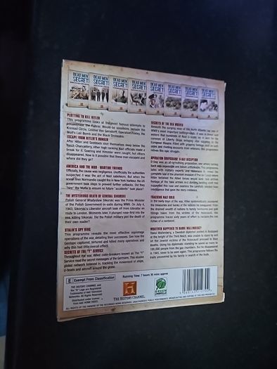 Dead Men's Secrets DVD