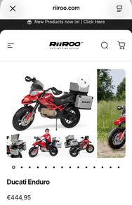 Kids electric peg Pegaro Ducati