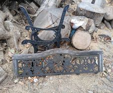 Cast Iron Bench