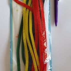BNIP - A Pack of Multicolour Craft Pipe Cleaners - Great as a Christmas Stocking Filler - E