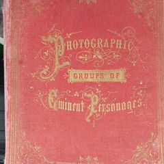 World Famous People in an antique Folder