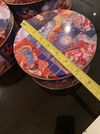 christmas tins