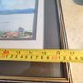 Signed watercooler framed picture seascape of west of ireland. Image 5