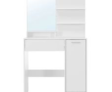 White Dressing Table with Mirror (FREE POSTAGE)