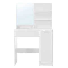 White Dressing Table with Mirror (FREE POSTAGE)