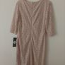 Tan Lace Dress Size 16 Image 3