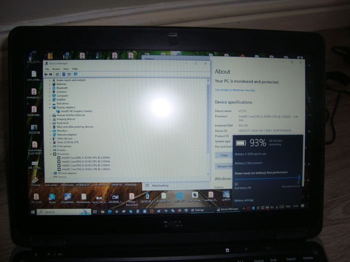 Laptop DELL Latitude E7240 i5-4310U, 4gb Ddr3, 80ssd for parts