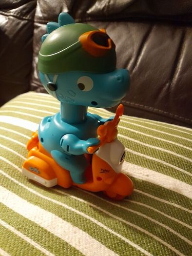 Motorbike Dino toy