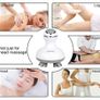 Head Neck Body Massager with 4 Removable Heads Attachments for Stimulating Hair Growth, Deep Clean & Stress Release, Waterproof Portable Massager Image 7