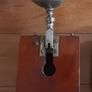 Rare Wooden Vintage Lamp Image 2