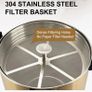 Commercial stainless steel Coffee Urn 16L 110cups Double Wall Stainless steel Large Coffee Maker Image 8