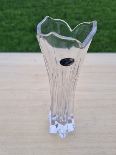 Bohemia glass vase