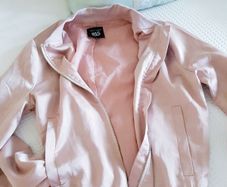 New Look Pink Bomber Jacket - Size 10-11