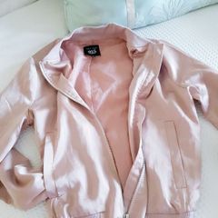 New Look Pink Bomber Jacket - Size 10-11