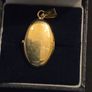 14ct Gold Virgin Mary Locket Image 2