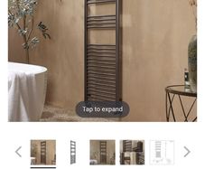 Heated towel rail