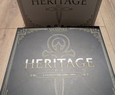 Vampire The Masquerade Heritage Kickstarter Legacy Board Game Complete