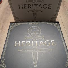 Vampire The Masquerade Heritage Kickstarter Legacy Board Game Complete