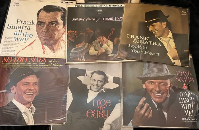 6 Sinatra Capitol LPs original pressings