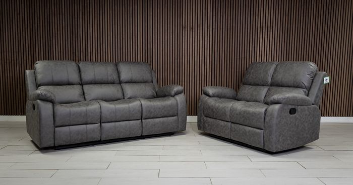 New 3+2 or 3+1+1 Holgate Leather Recliner Suite