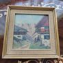 Austrian Alpine Art Vintage Painting Image 3