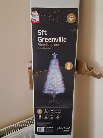Christmas tree 5ft- Fibre Optic