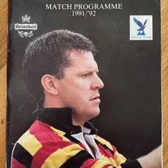 1991/92 Lansdowne v Young Munster - AIL Division 1 Rugby Programme
