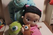Disney Monsters Inc Mike Sully and Boo