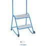 Industrial Mobile Platform Ladder Step / Scaffolding Image 5