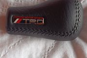 Genuine TRD Asymmetrical Black Leather Shift Knob AE86 Levin Trueno Vintage JDM
