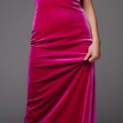 Zara velvet long dress (New size L)