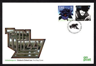 2019 Ireland The 50th Anniversary of Thin Lizzy Commemorative Stamp An Post First Day Cover (FDC)