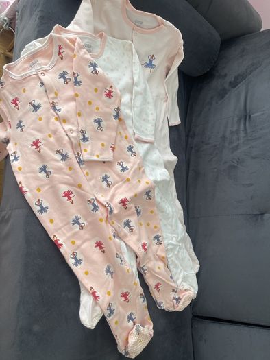MAMAS AND PAPAS girl babygrows 18-24 months