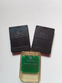 PS1/PS2 Memory Cards