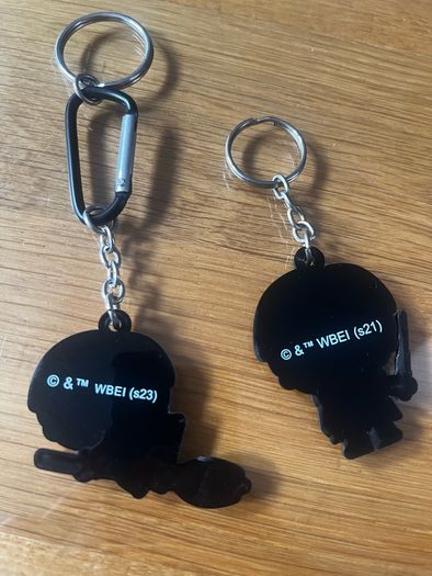 Warner Bros Harry Potter keyrings