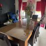 Pure solid wood Dining Table, Chairs & Bench Image 5