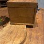 antique walnut box with key Image 10