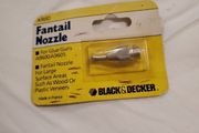 Fantail Nozzle for glue gun