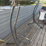 Garden large swing bench. Image 7