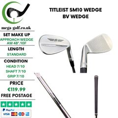 Titleist SM10 Wedge Aw 48 Degree.10F / Bv Wedge