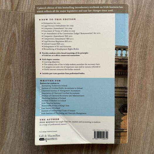 Book on Irish Business Law
