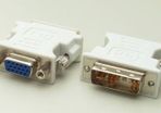 Dvi To Vga Cable Adapter - Dvi (m) To Vga (f) - 1 Pack - Male Dvi To Female Vga (dvivgamf), Beige